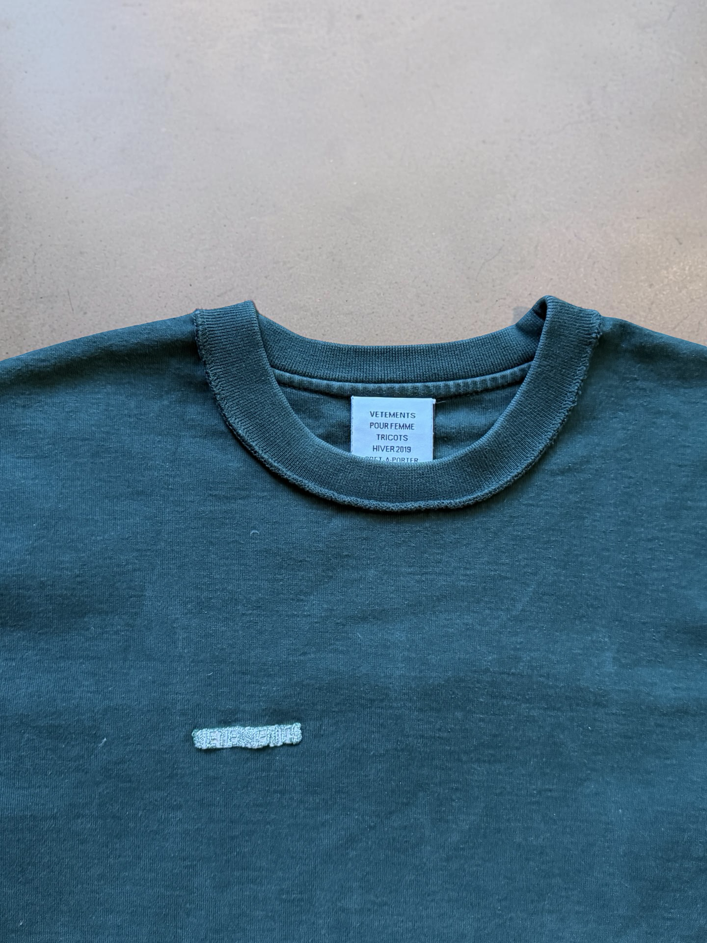 Vetements Demna Inside out T shirt