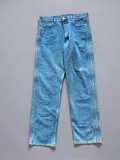 Vetements 3 Stripe Jeans straight baggy fit