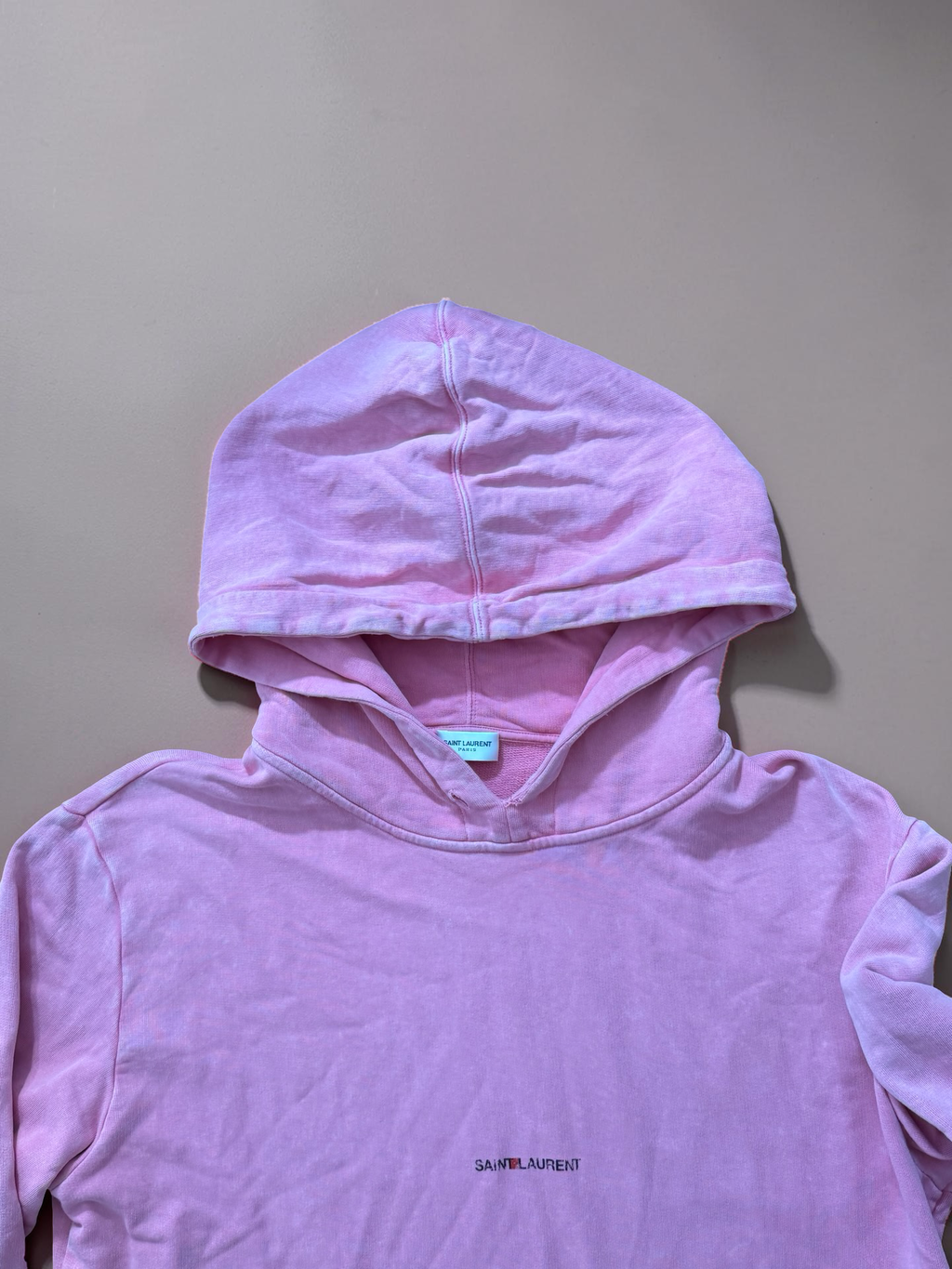 Saint Laurent 2017 Pink Hoodie