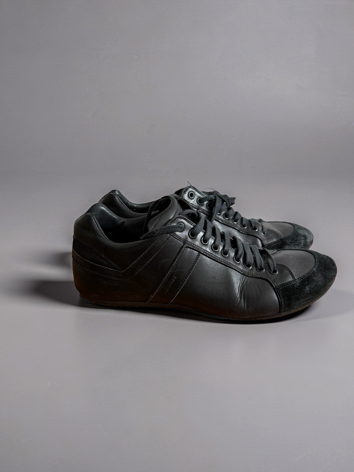 Dior 2007 Gats sneaker black calf leather
