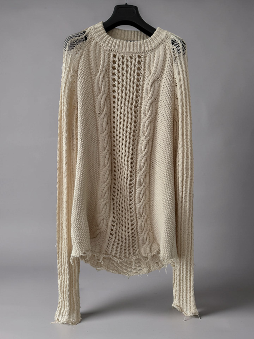 Balmain Cable knit sweater