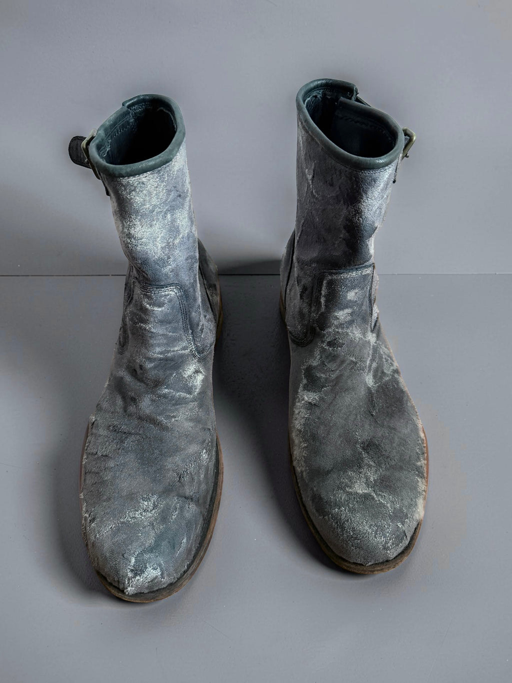 Mihara Yasuhiro 2009 Artisanal Cowleather combat boots