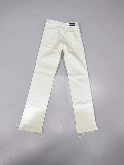 Balenciaga White Jeans