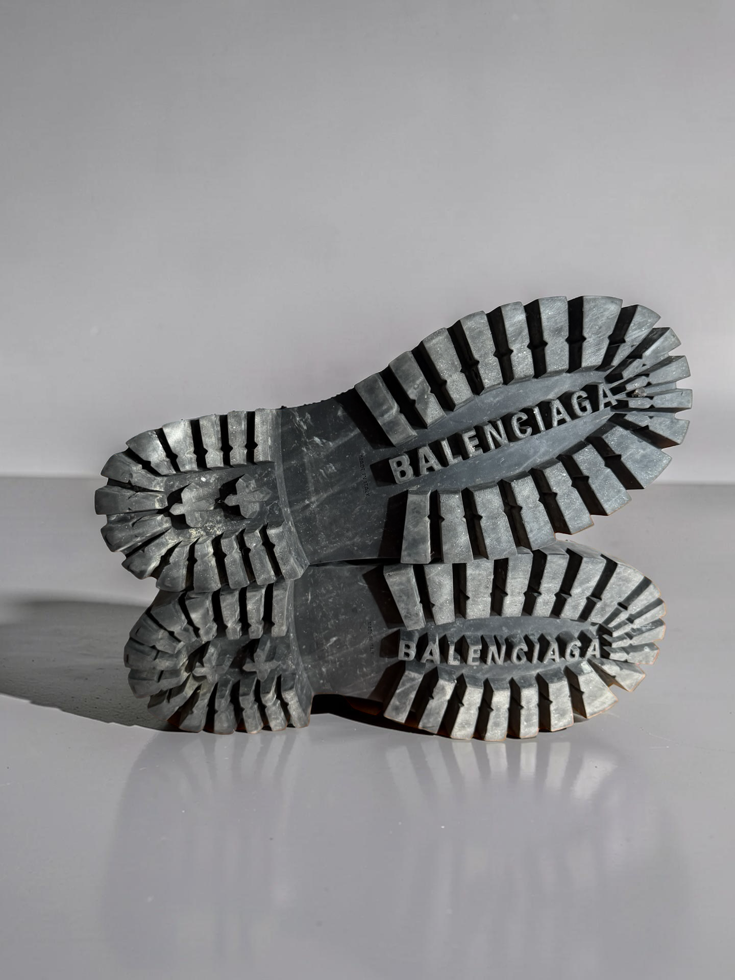 Balenciaga Leather Strike Boots