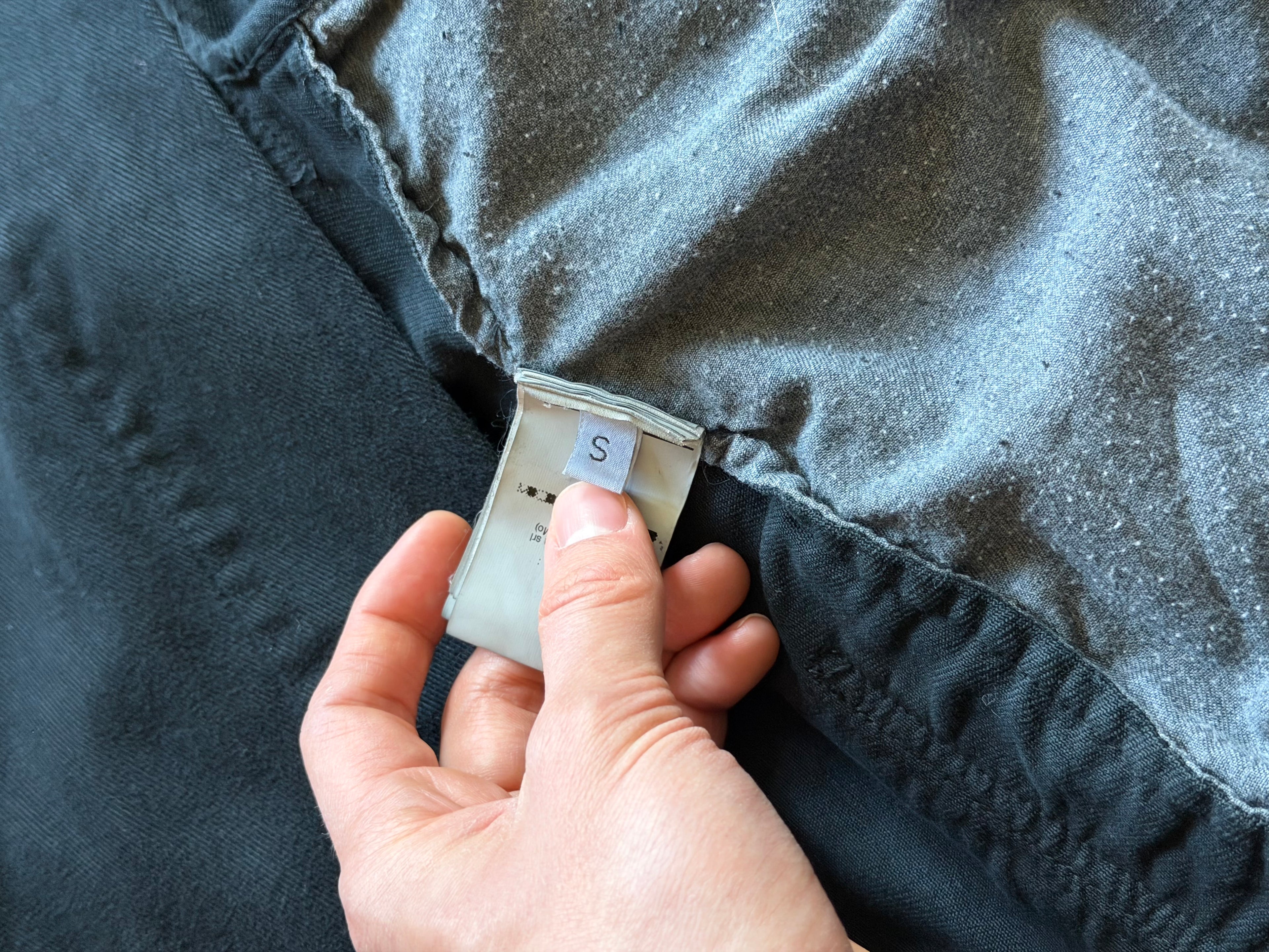 Rick Owens Asymetric coat