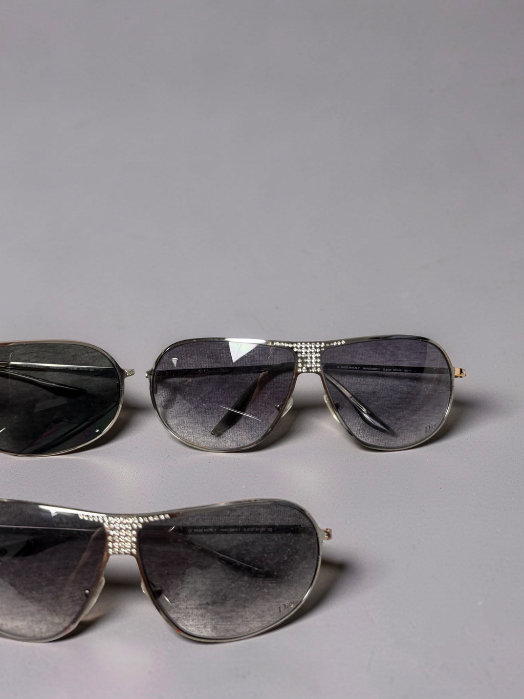 Dior Homme AW05 Crystal Sunglasses