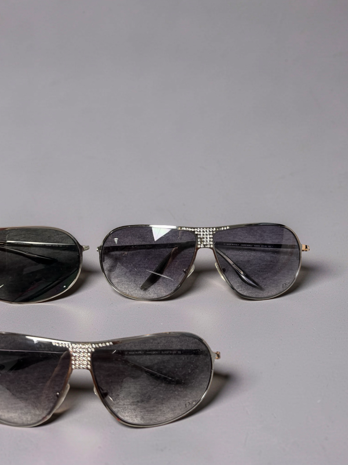 Dior Homme AW05 Crystal Sunglasses