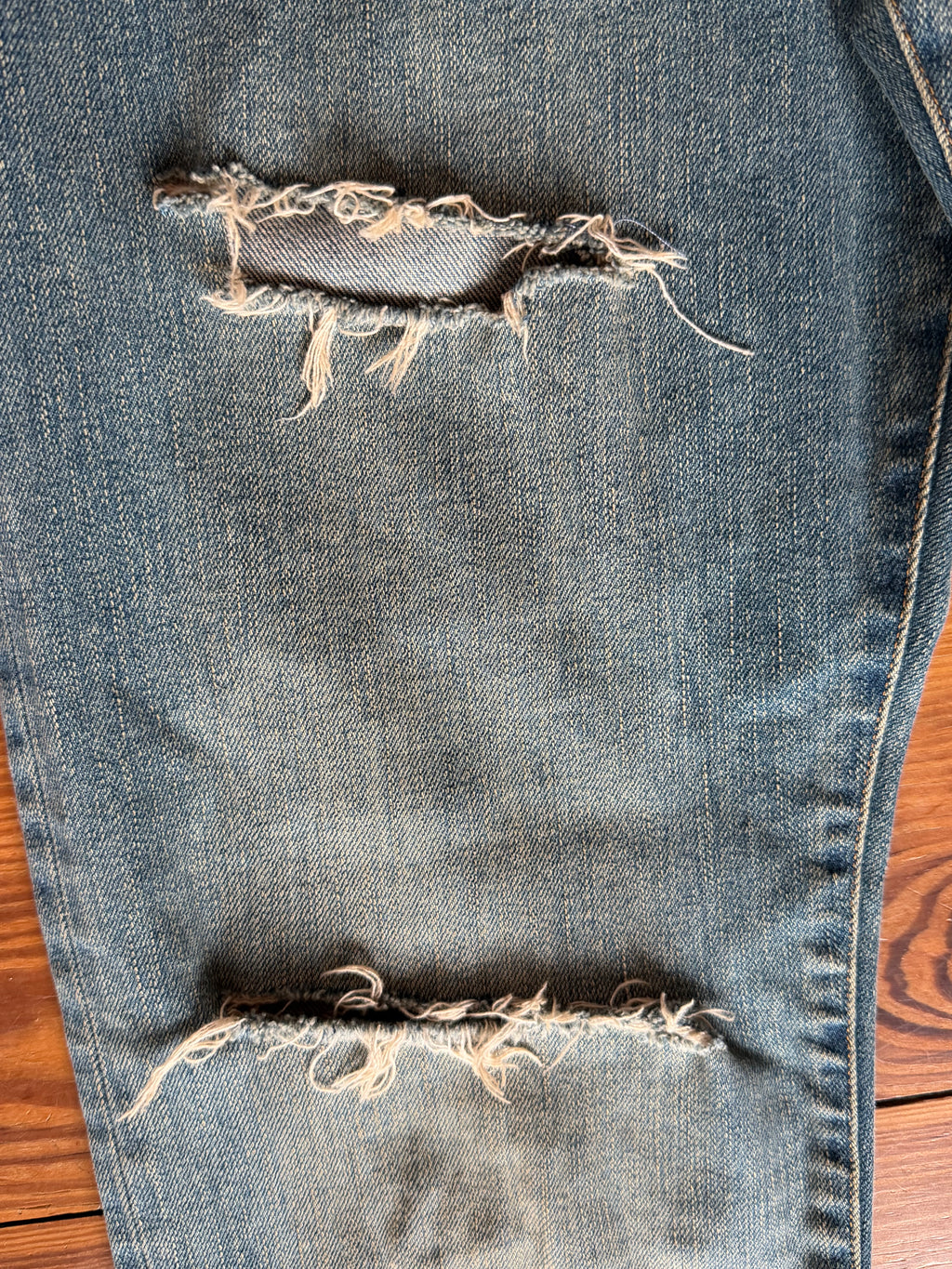 Saint Laurent crash jeans 2016
