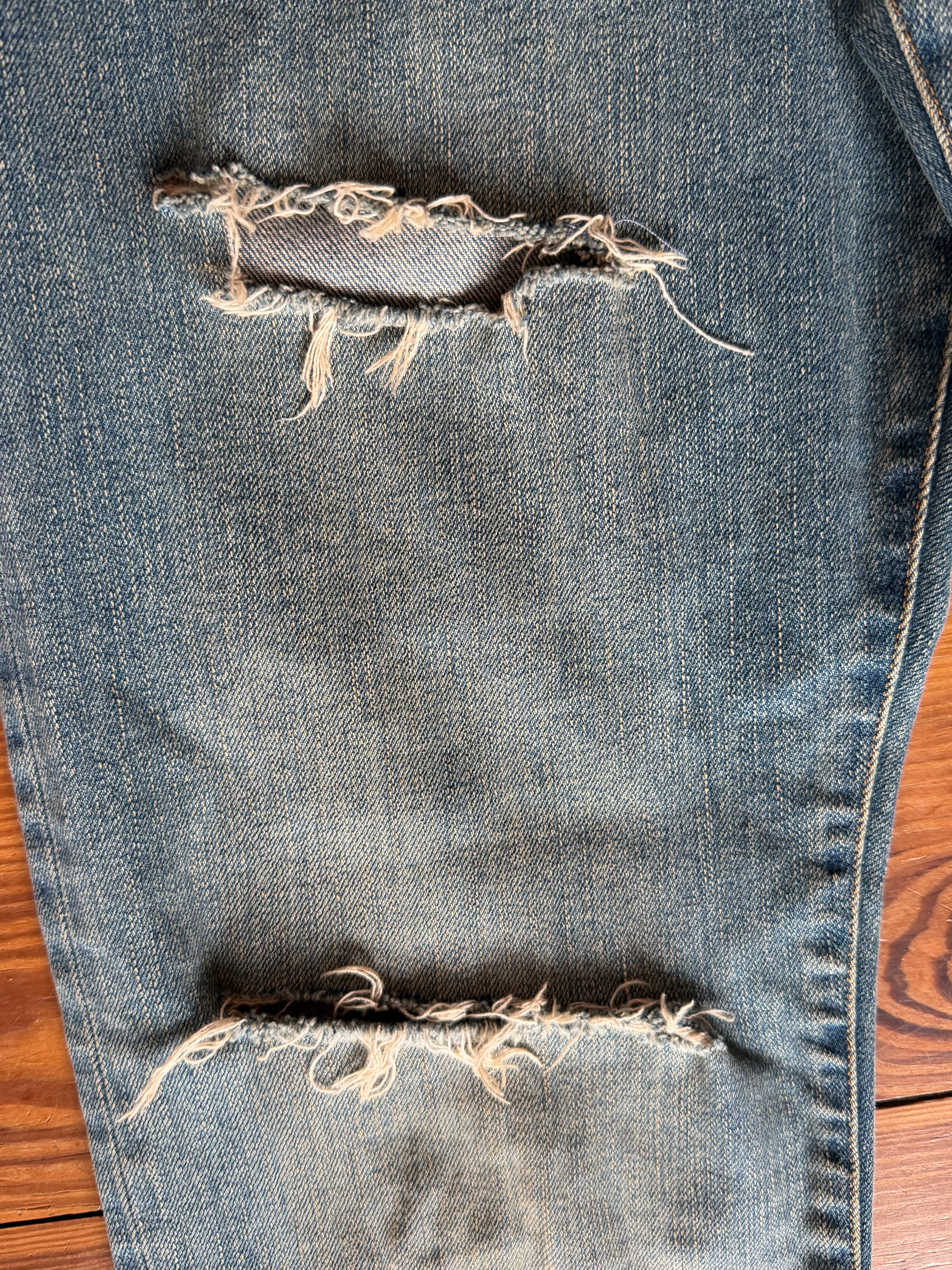 Saint Laurent crash jeans 2016