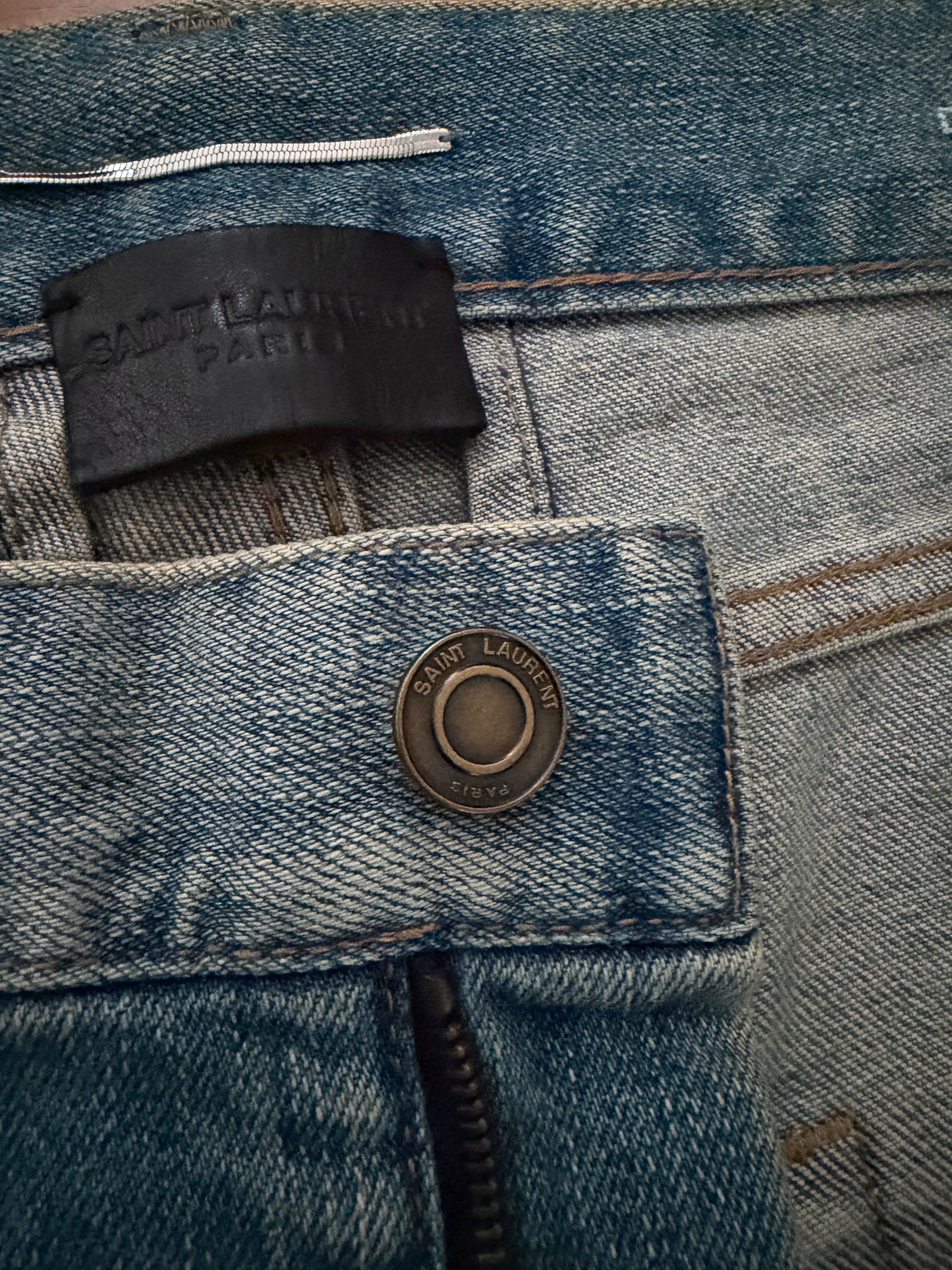 Saint Laurent 2015 Crash Jeans