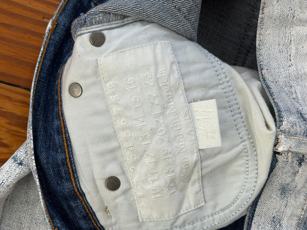 Maison Margiela x HM painted jeans