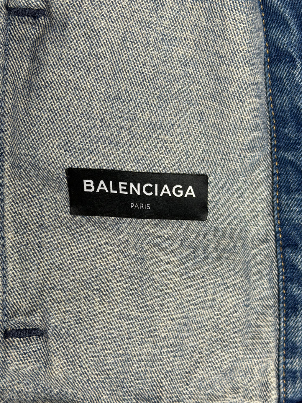 Balenciaga Political Campaing Jeans Jacket