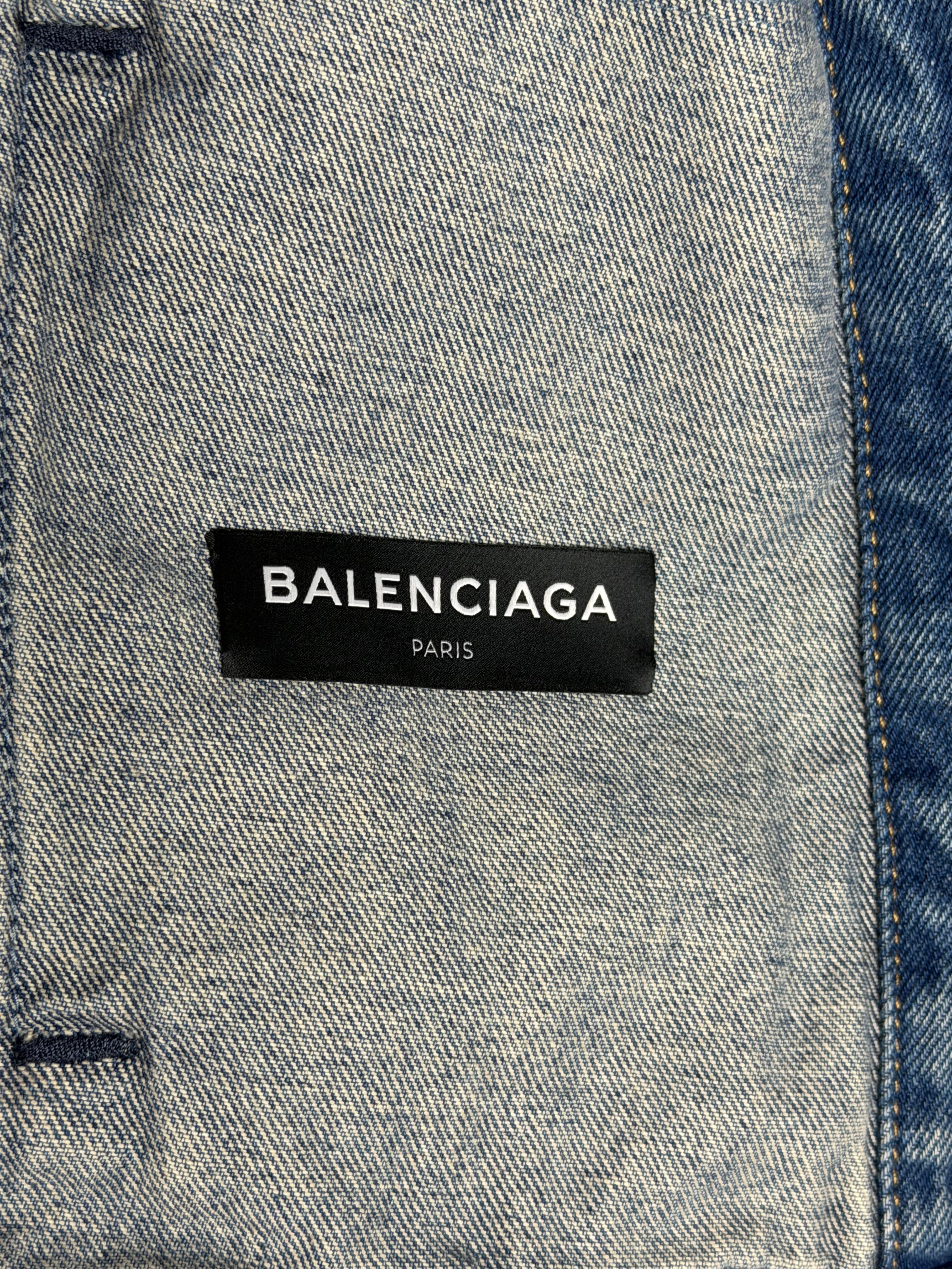 Balenciaga Political Campaing Jeans Jacket