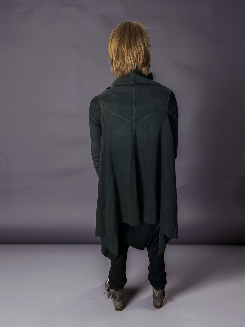 Rick Owens Asymetric coat