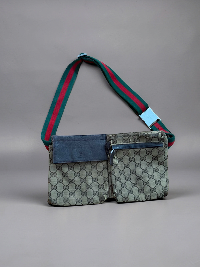 Gucci Monogramm Distressed Belt Bag