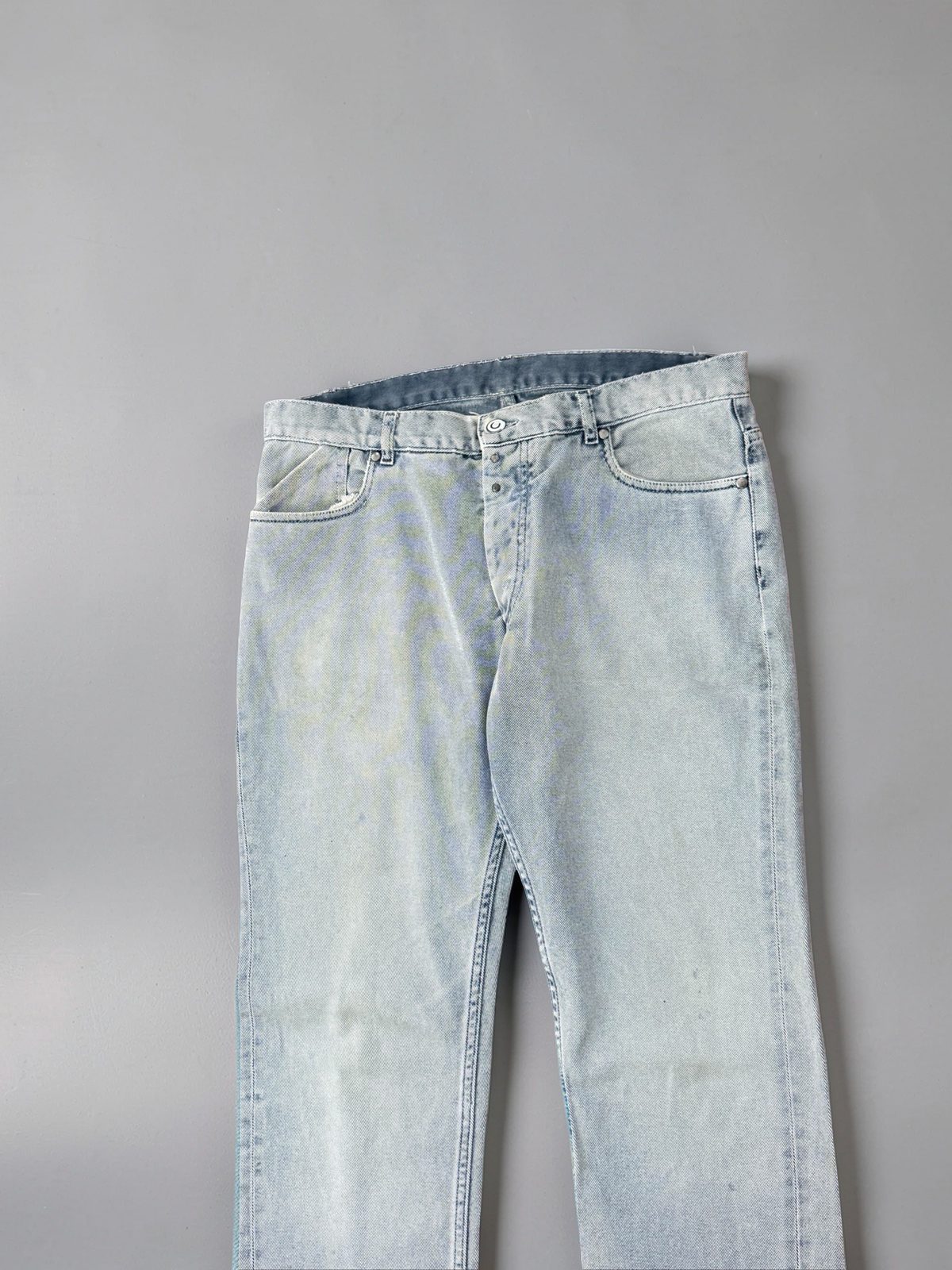 Maison Margiela 2012 Bleached Jeans