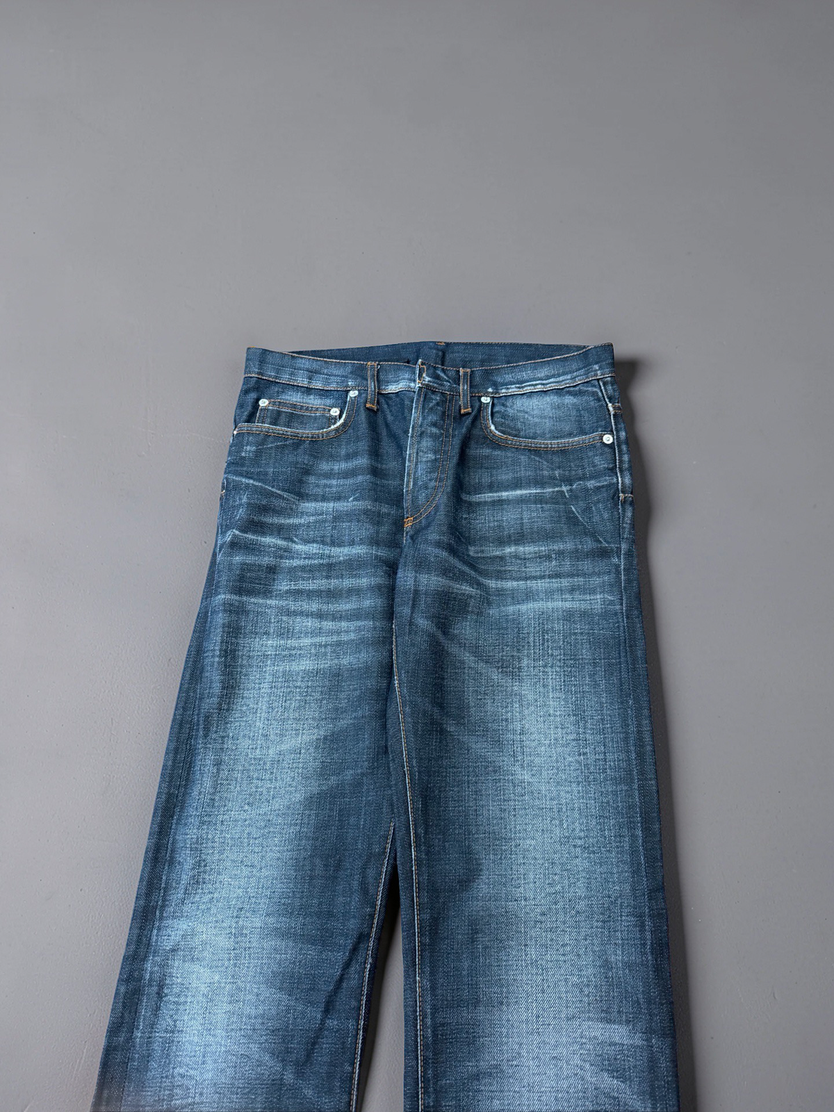 Dior Homme SS10 Coated / Waxed Jeans Kris Van Assche