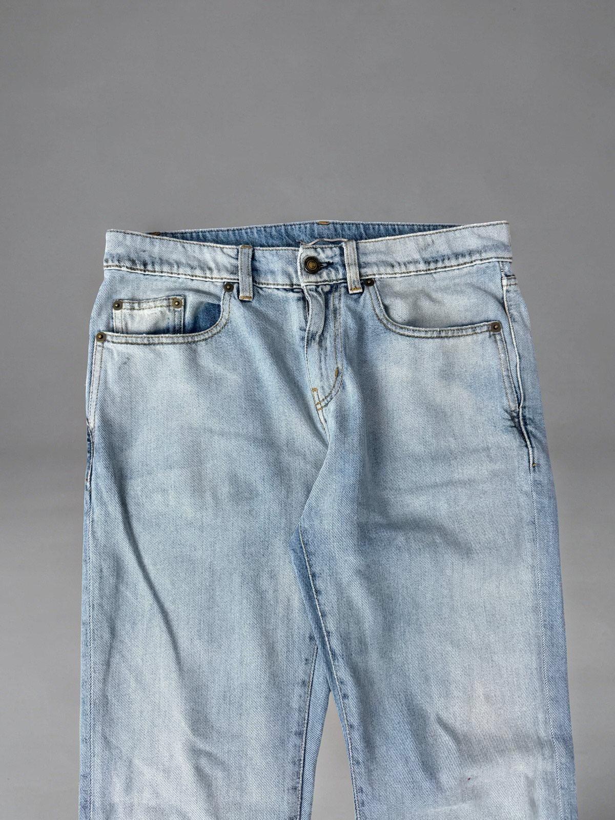 Saint Laurent 2017 Light Blue  Jeans