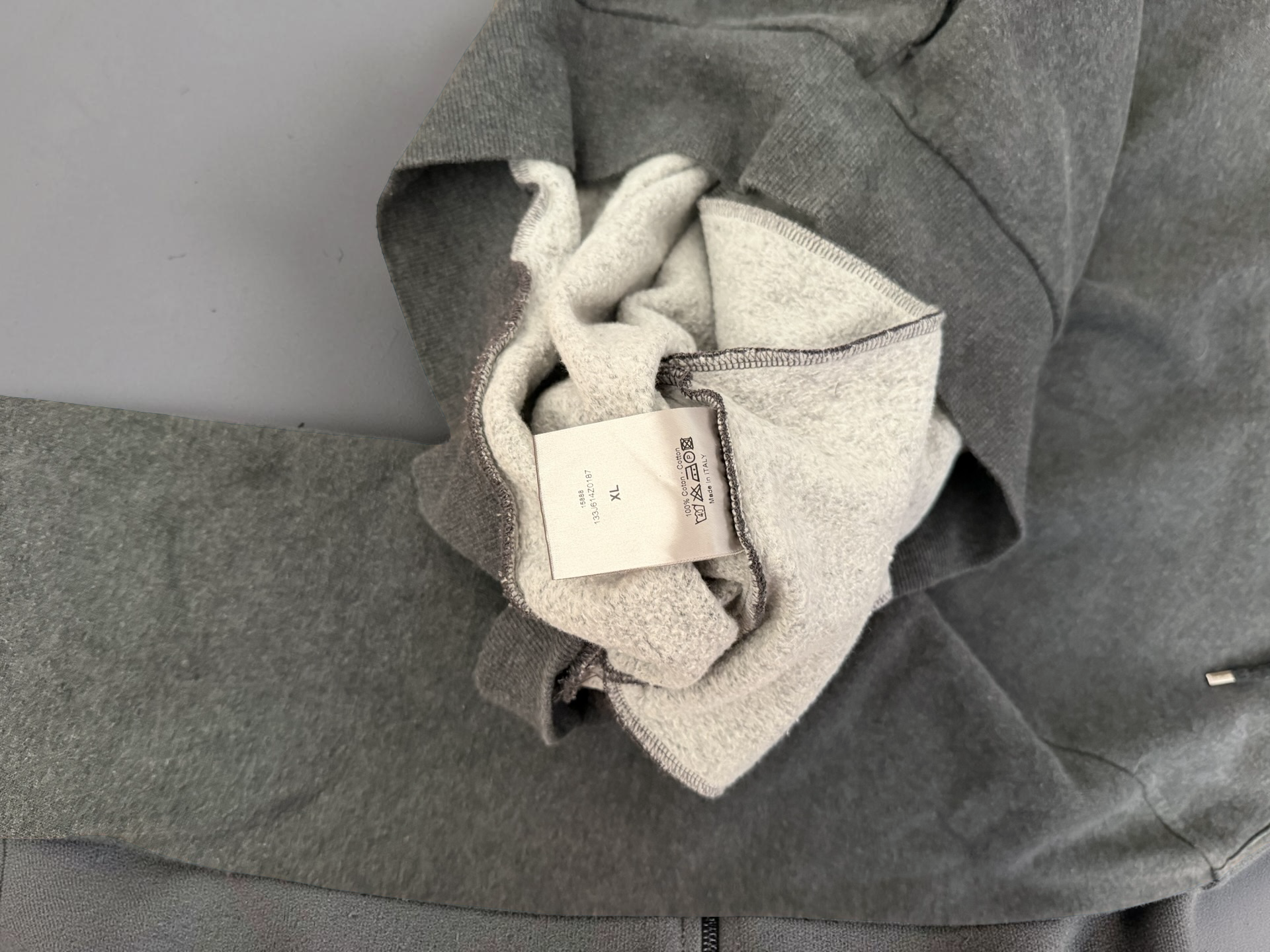 Dior Homme FW11 High Neck hoodie by Kris van Aasche