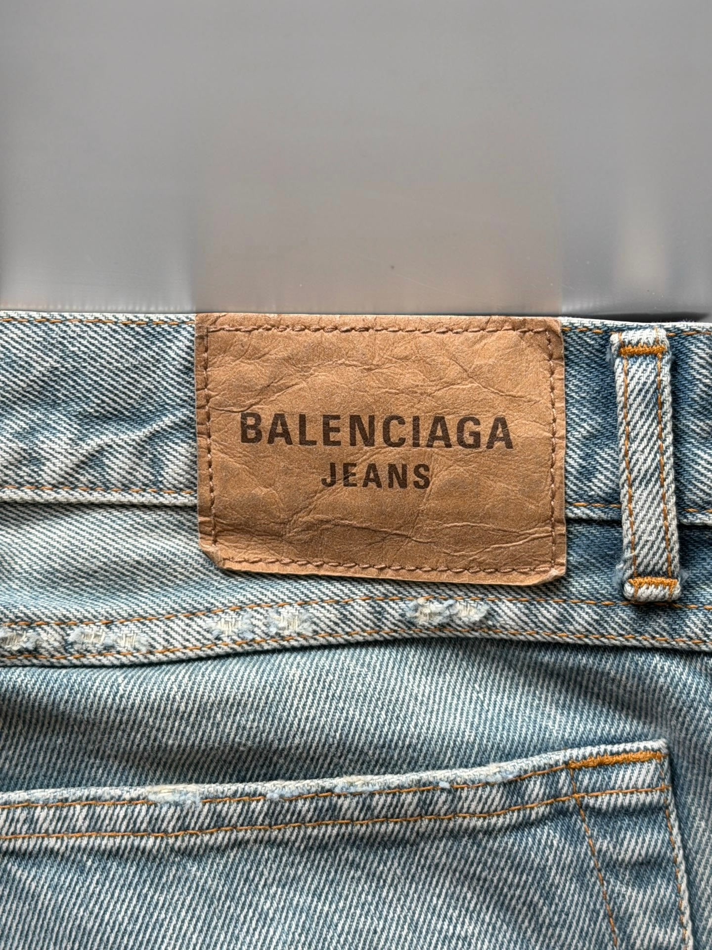 Balenciaga Slit straight jeans