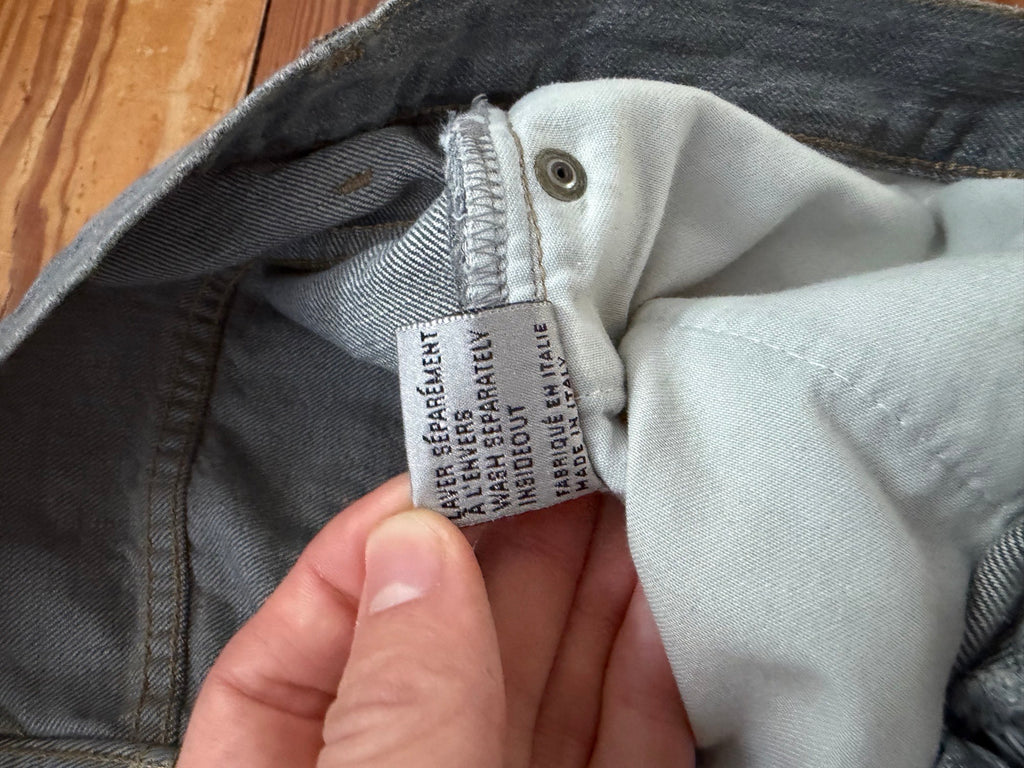 Dior Homme SS06 Grey Jeans by Hedi slimane