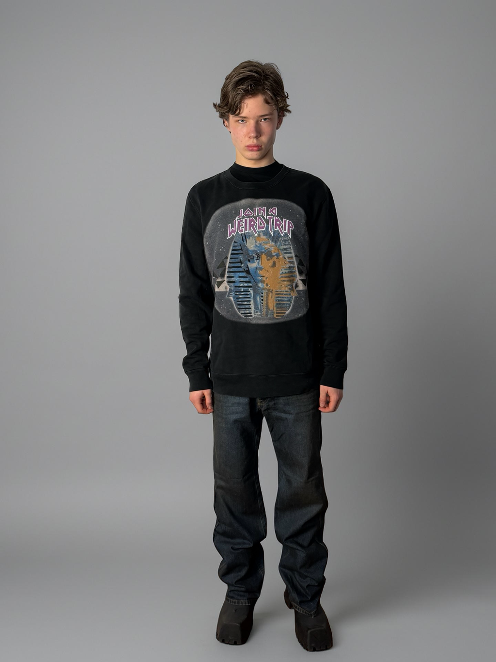 Balenciaga FW2013 “Join a Weird Trip” Sweatshirt
