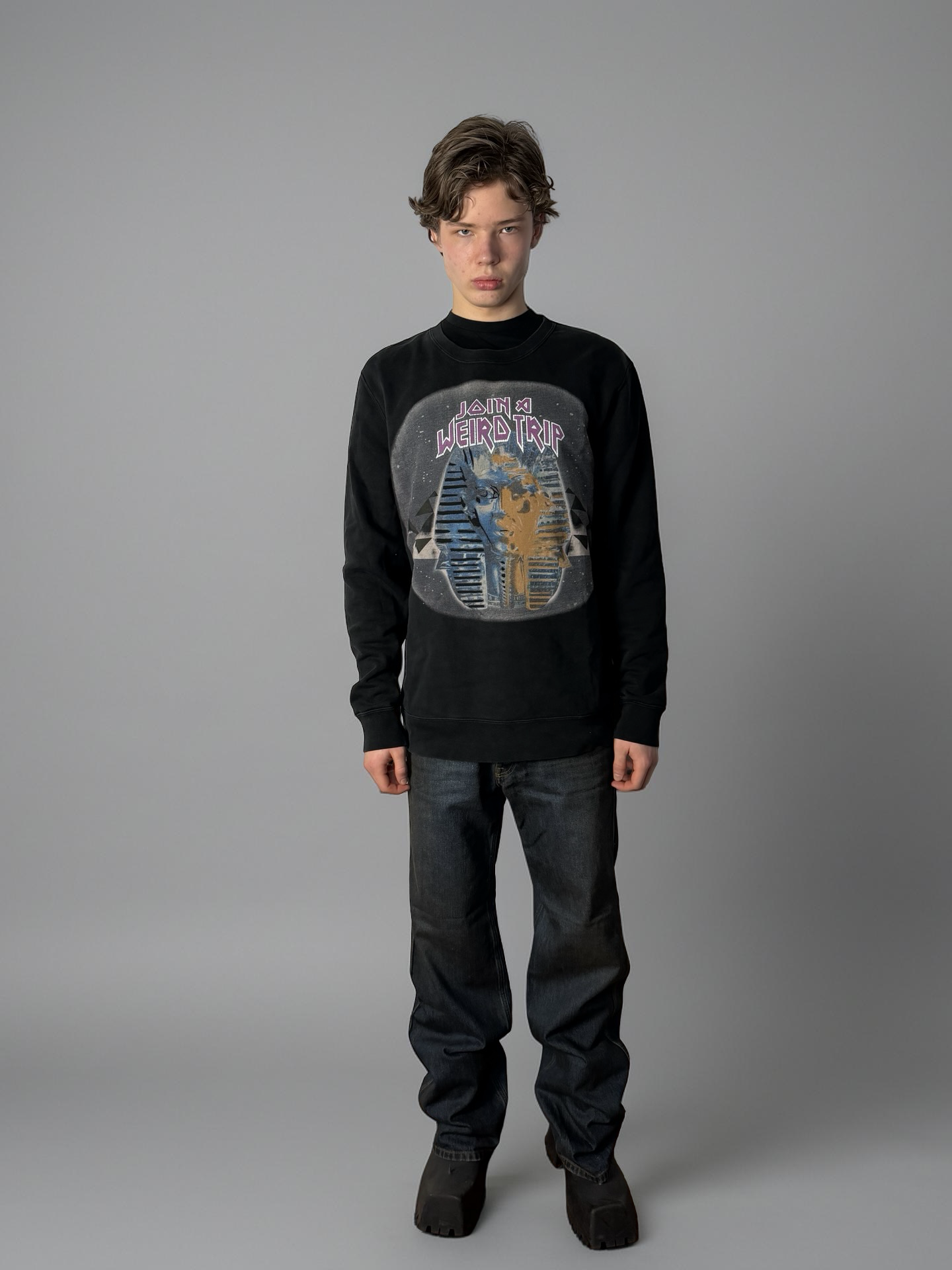 Balenciaga FW2013 “Join a Weird Trip” Sweatshirt
