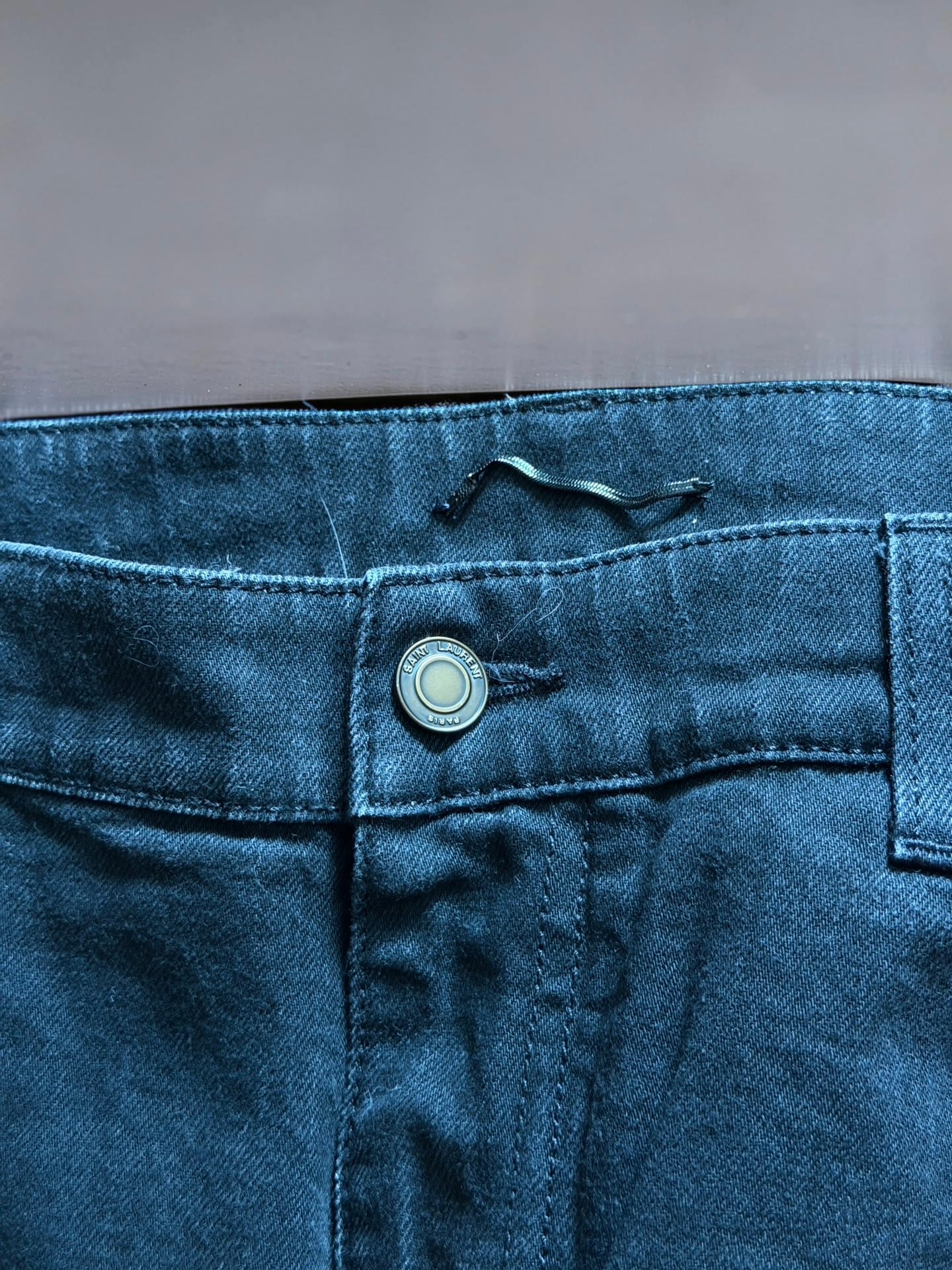 Saint Laurent 2016 Crash Jeans Hedi slimane