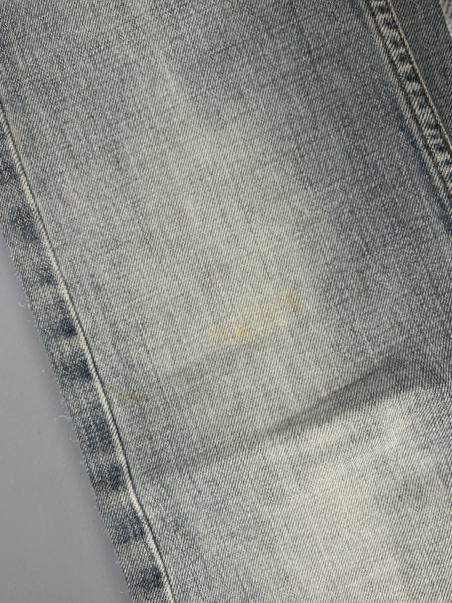Prada Clawmark ice wash Jeans