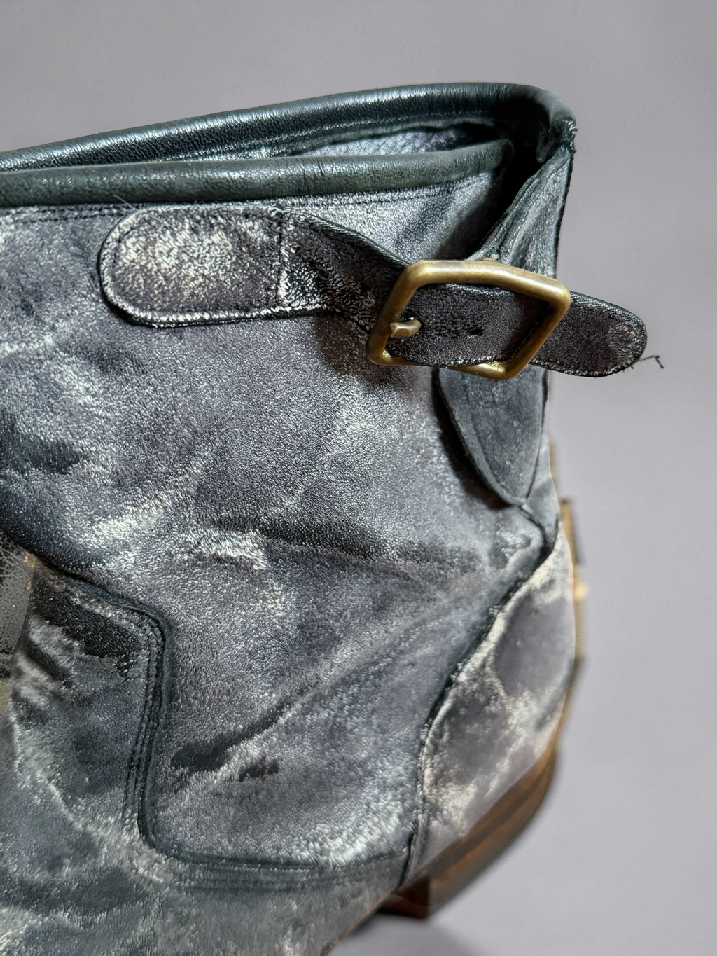 Mihara Yasuhiro 2009 Artisanal Cowleather combat boots