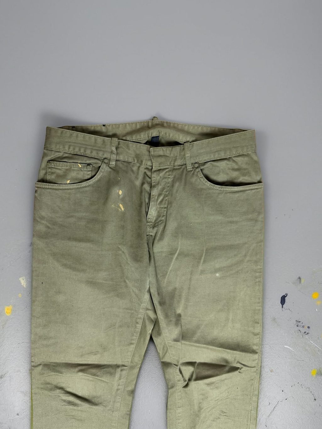 Balenciaga paint splatter pants