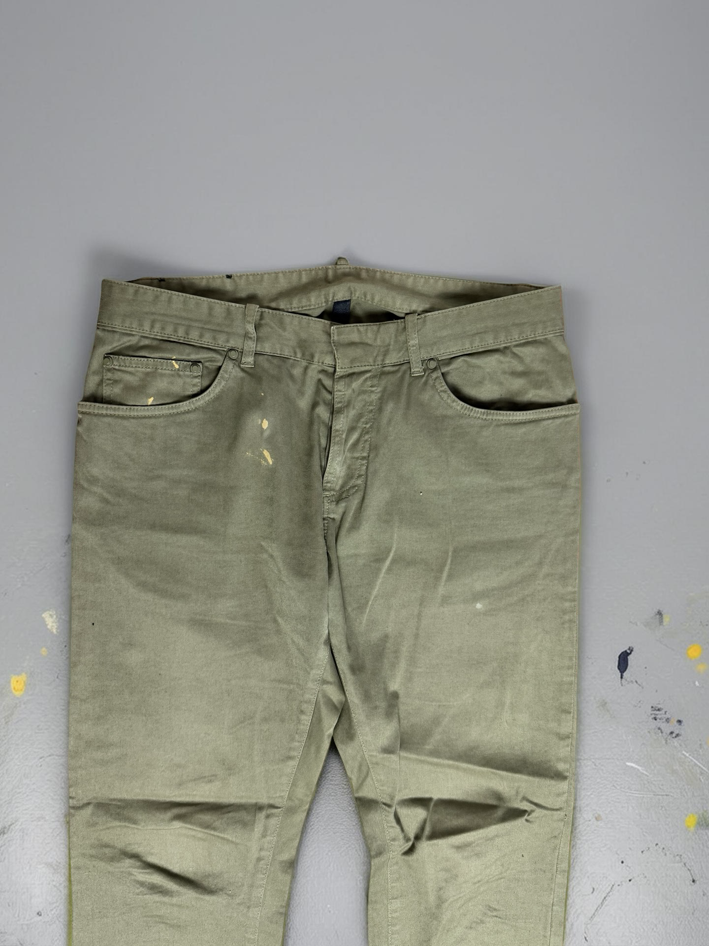 Balenciaga paint splatter pants