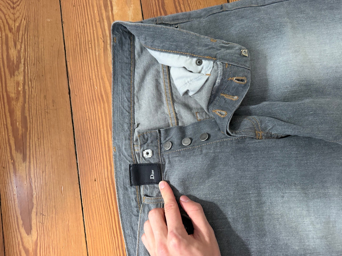 Dior Homme SS06 Grey Jeans by Hedi slimane