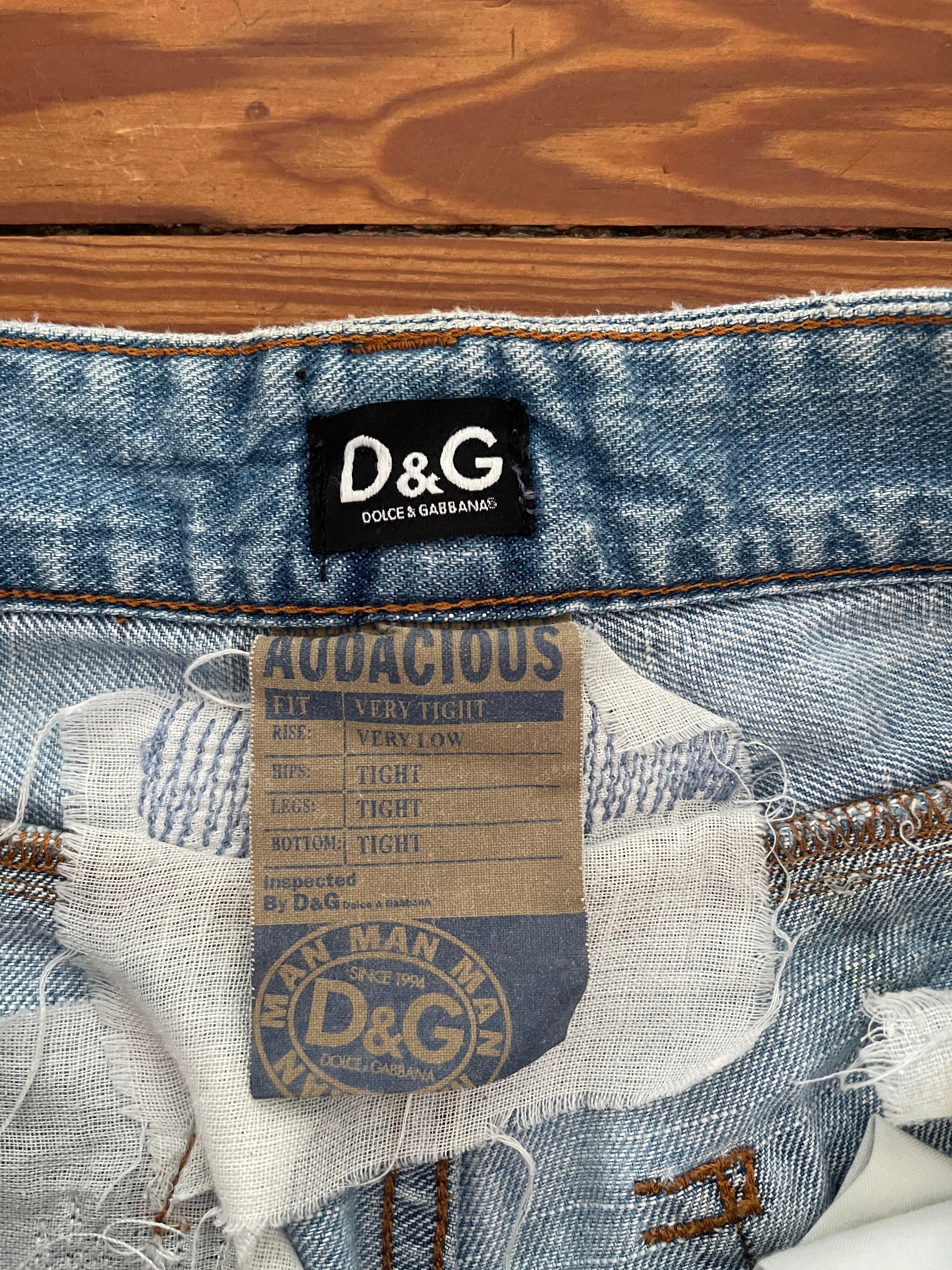Dolge Gabbana distressed Jeans