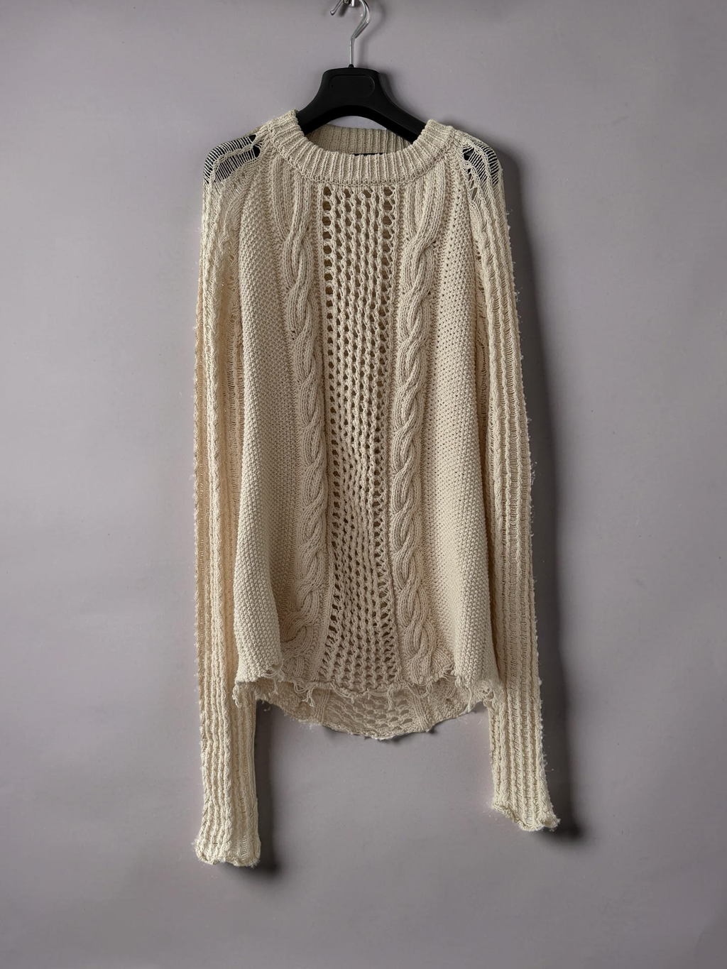 Balmain Cable knit sweater