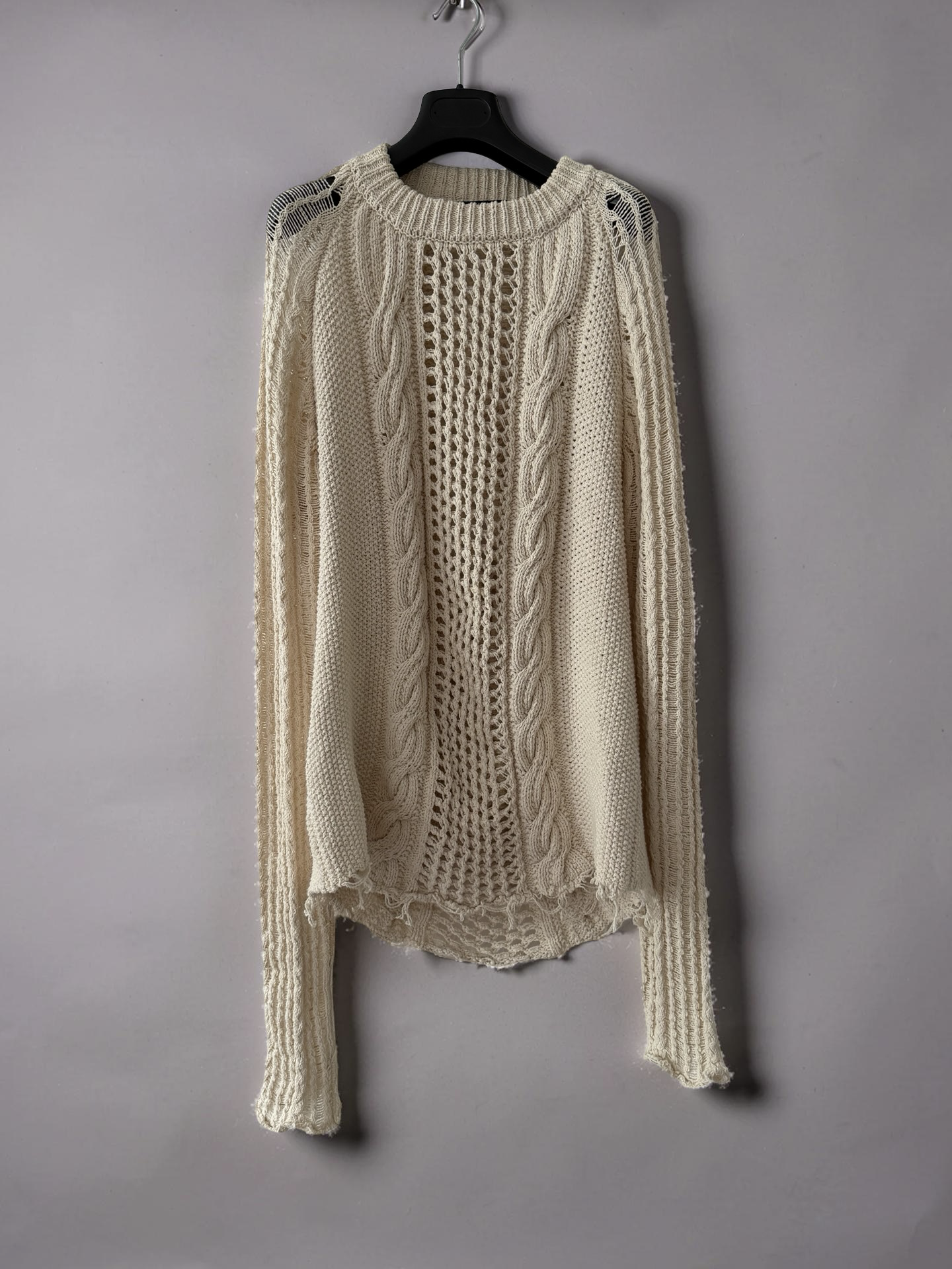Balmain Cable knit sweater