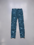 Balenciaga “marble” waxed jeans
