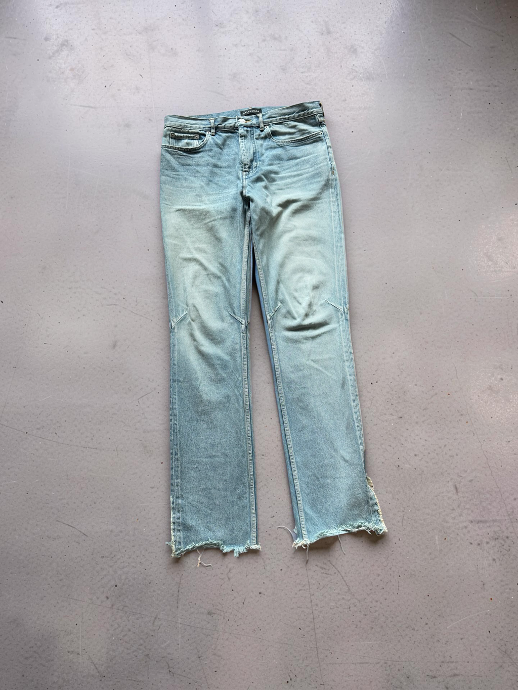 Balenciaga Slit straight jeans