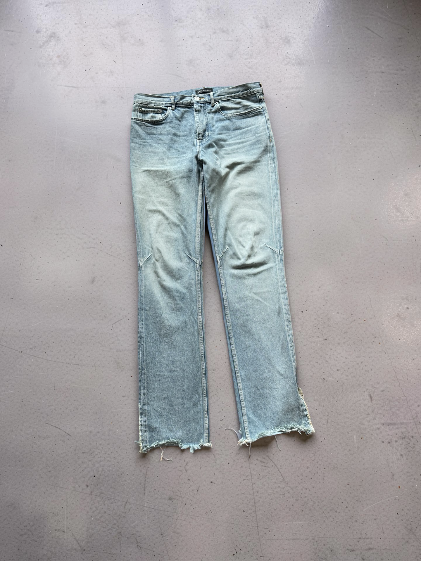 Balenciaga Slit straight jeans