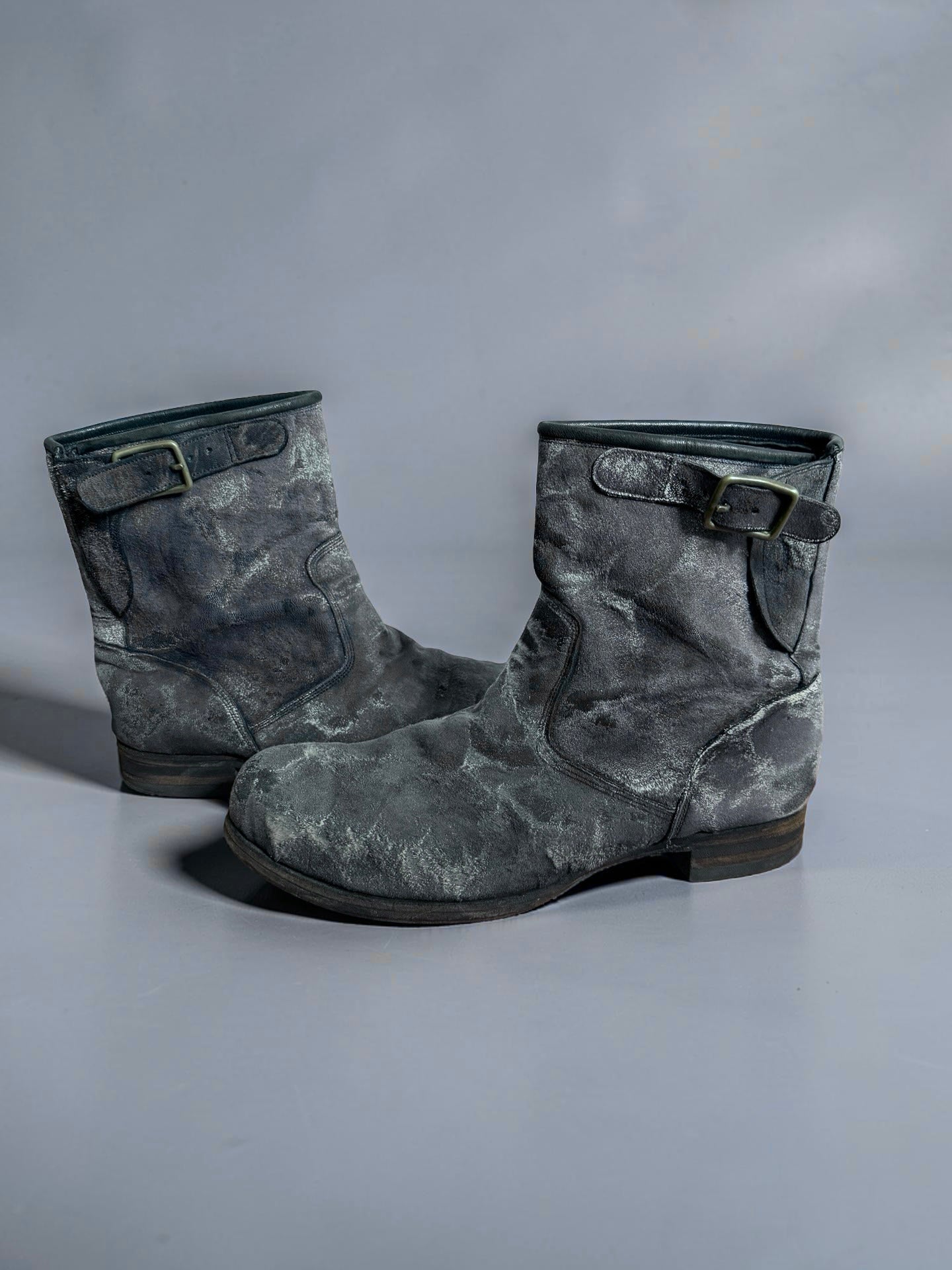 Mihara Yasuhiro 2009 Artisanal Cowleather combat boots