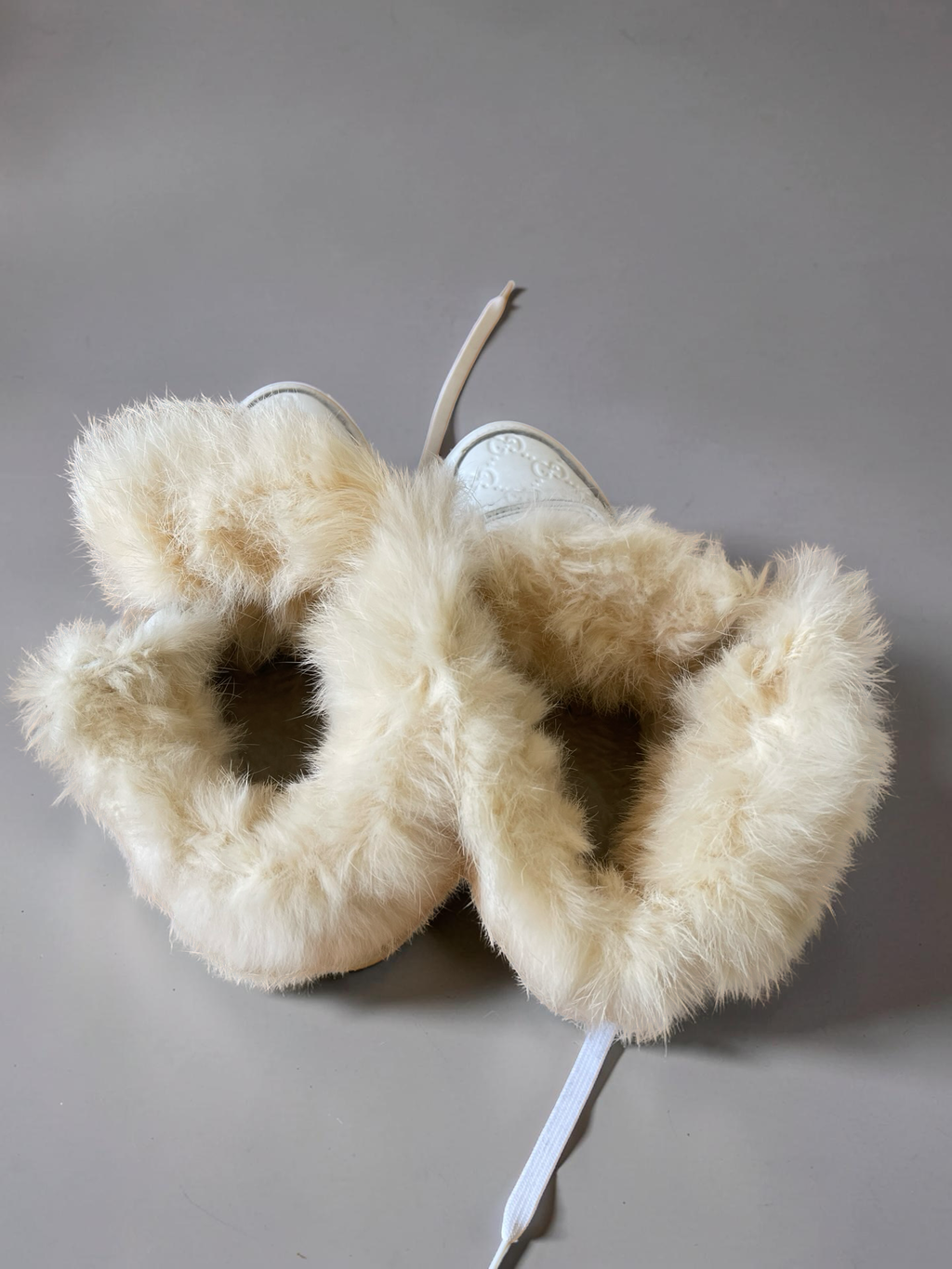 Gucci High Top Fur Sneaker