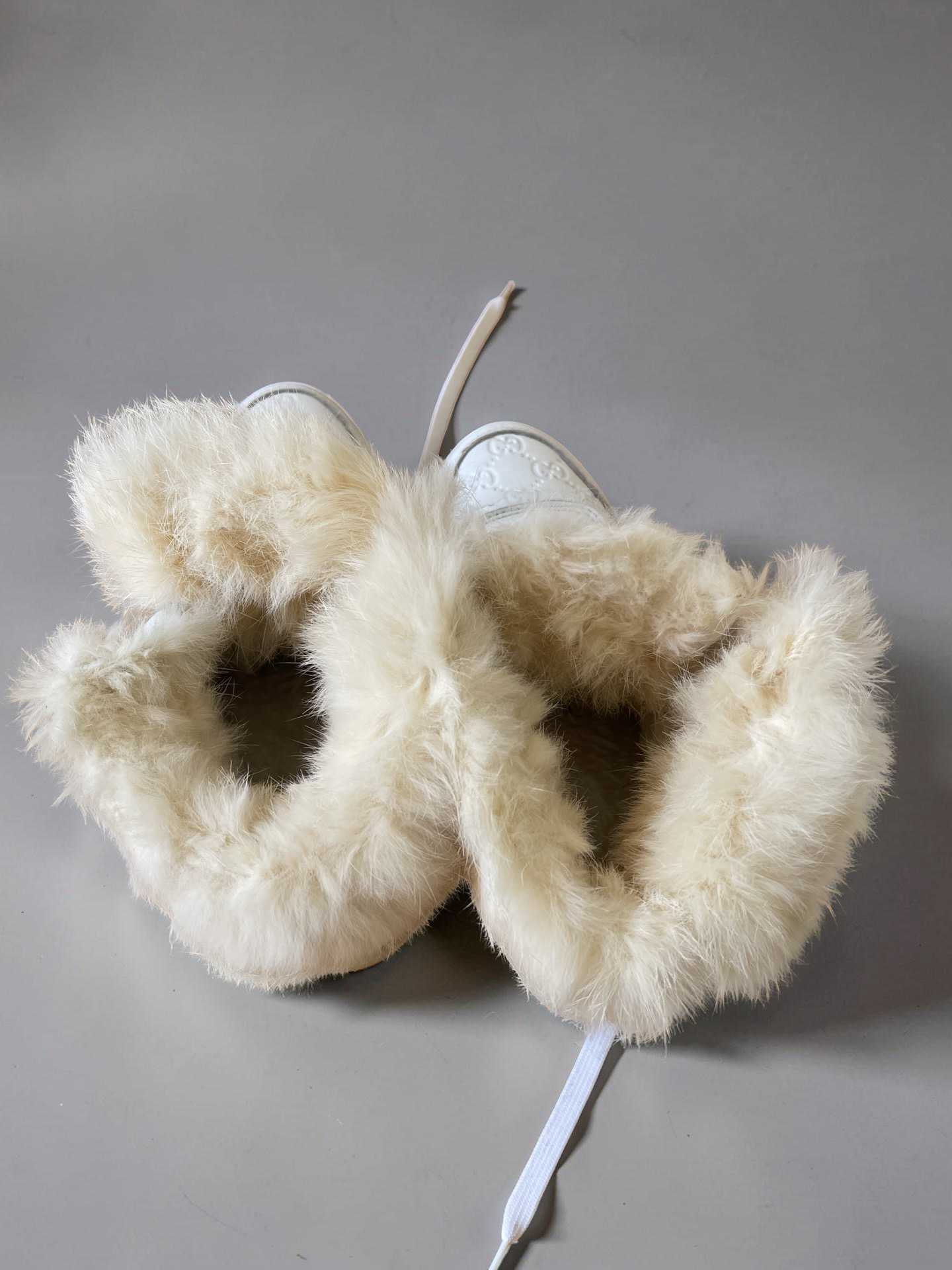Gucci High Top Fur Sneaker