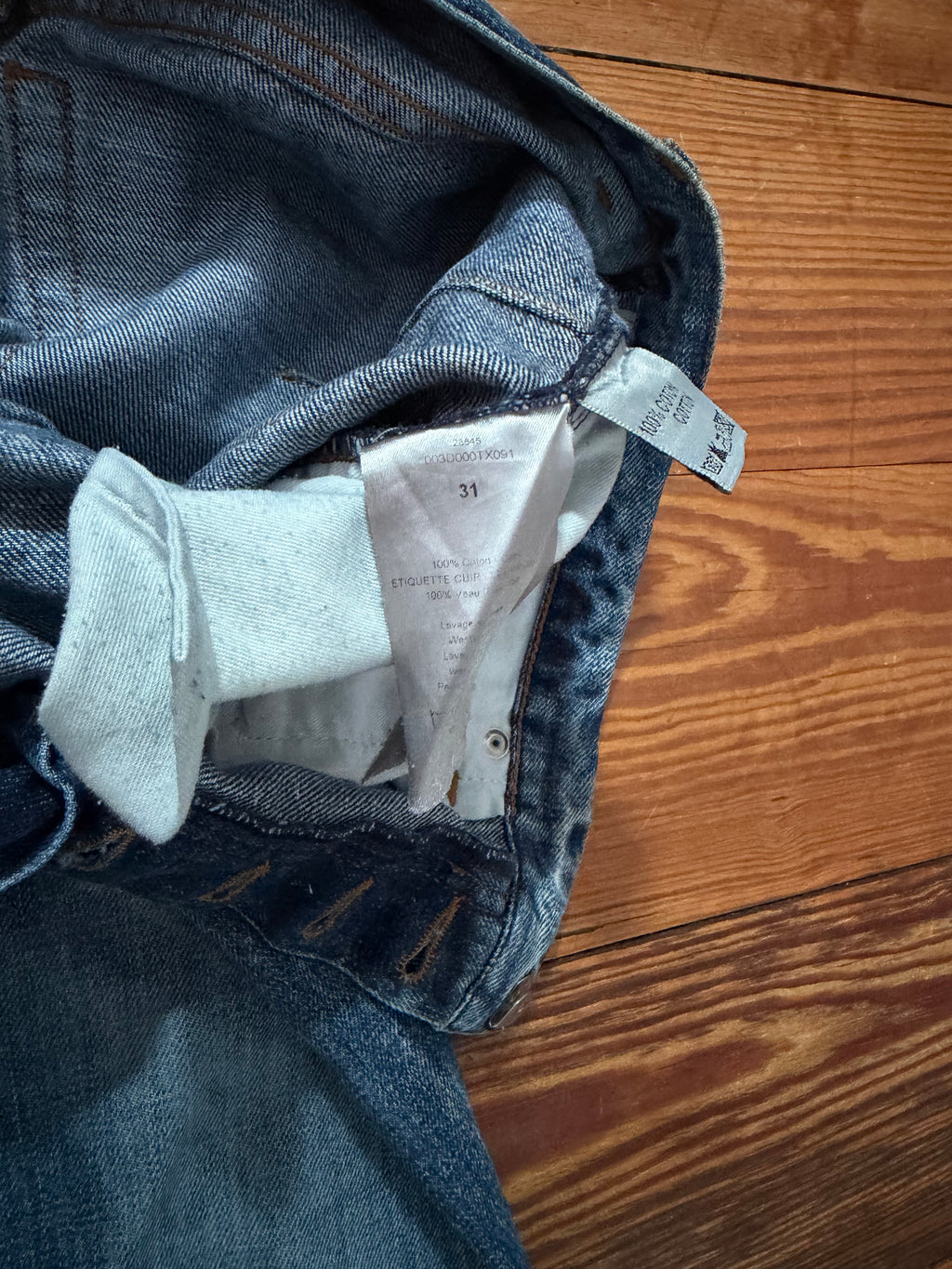 Dior Homme Jeans by Kris van Aasche