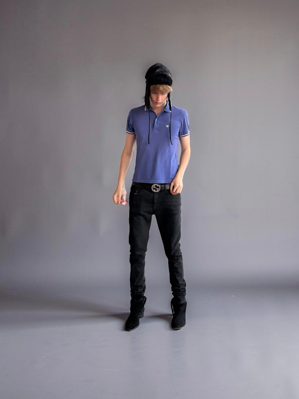 Saint Laurent coated jeans by Hedi slimane 2015