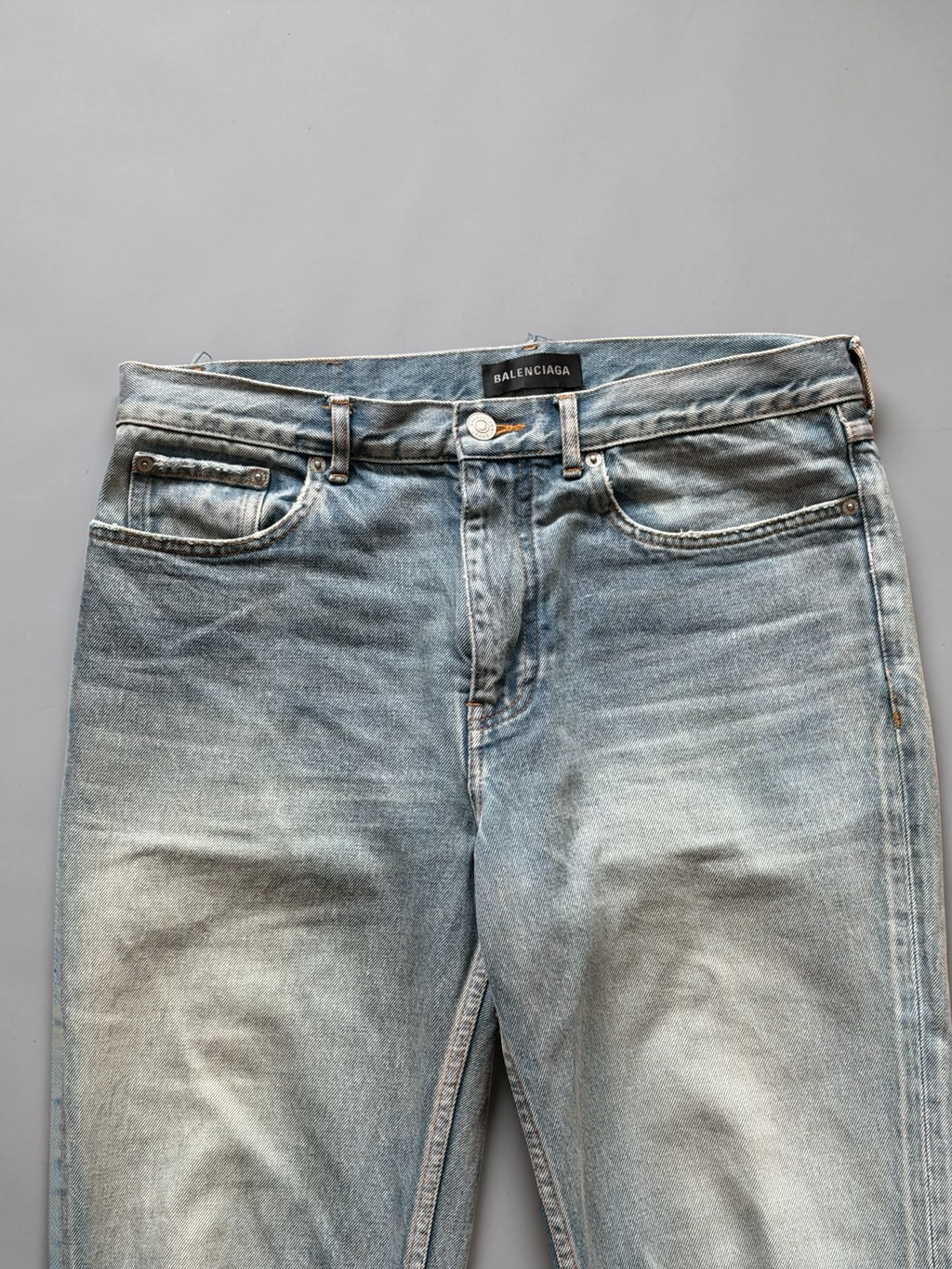 Balenciaga Slit straight jeans