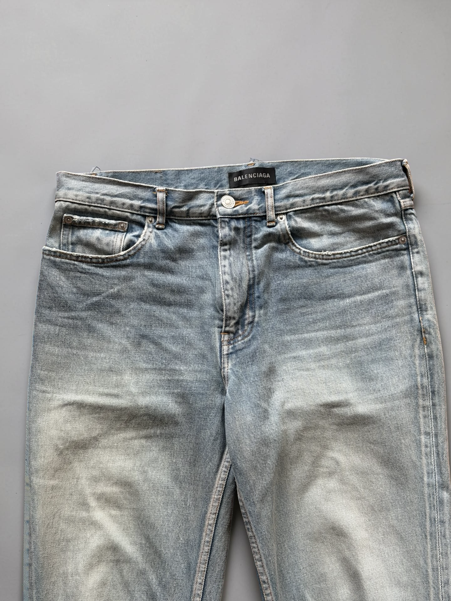 Balenciaga Slit straight jeans