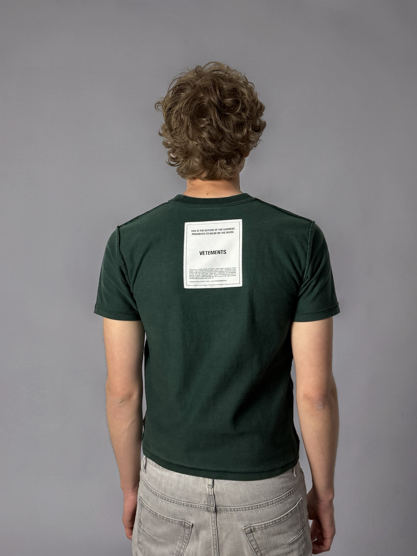 Vetements Demna Inside out T shirt