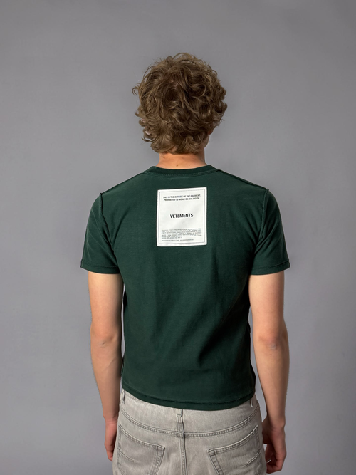 Vetements Demna Inside out T shirt