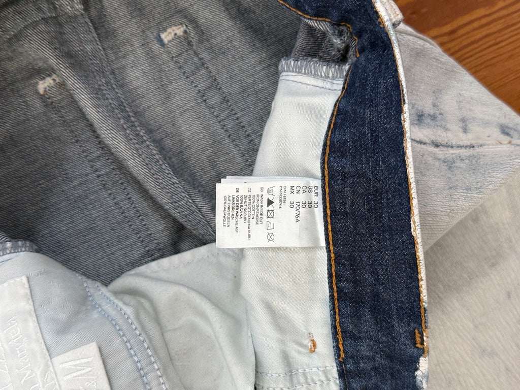 Maison Margiela X HM painted jeans