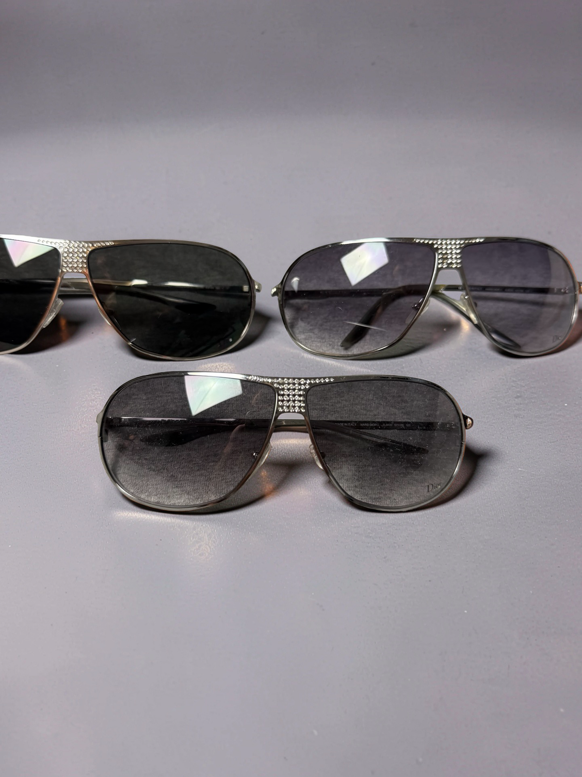 Dior Homme AW05 Crystal Sunglasses